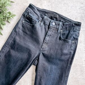 Joes Flawless High Rise Curvy Skinny Ankle Dark Blue Size 24